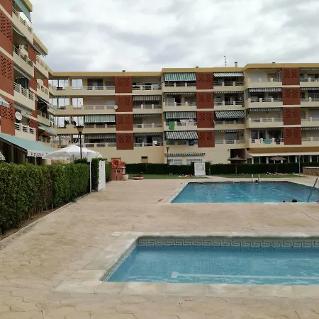 Primera Linea De Mar Con Piscina En Ebrehogar Sant Carles De La Rapita Exterior photo